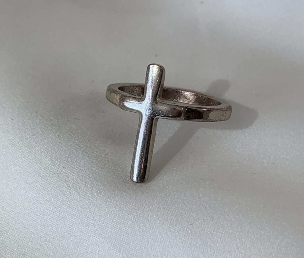 Silver Cross Ring RENTAL