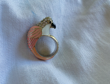 Load image into Gallery viewer, Very Unique Parrot Ring in 1980&#39;s Pastels RENTAL
